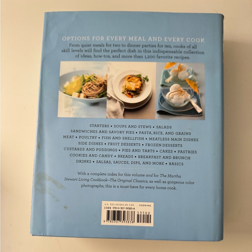 Martha Stewart Living Cookbook - Blue - Picture 3 of 11